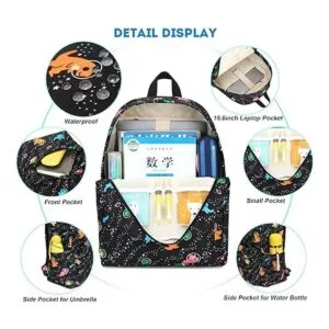 Mochila para niñas mujeres adolescentes mochila escolar_2