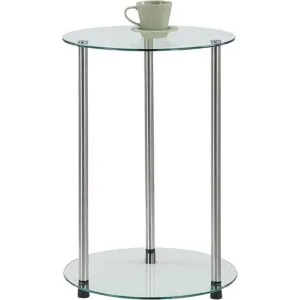 Convenience Concepts Designs2Go Mesa auxiliar redonda de_4