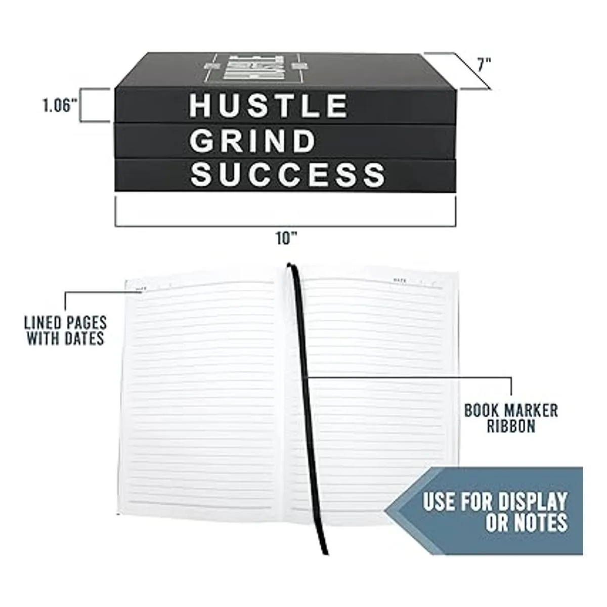 Libros decorativos para decoración cuaderno de tapa dura_2