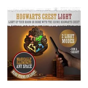 Harry Potter Blason de Poudlard Lampe avec baguettes de_2
