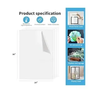 Art3d Paquete de 5 hojas de PET de 24 x 36 pulgadas_6