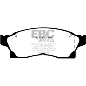 EBC Brakes DP3936C Redstuff Almohadilla de freno de_1