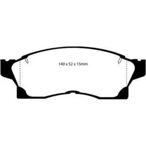 EBC Brakes DP3936C Redstuff Almohadilla de freno de_5