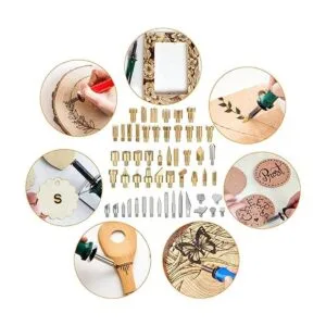 BEZALEL 112 puntas para quemar leña Kit de pirografía_4