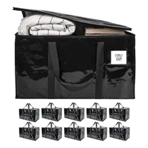 BAGTHAT 10 bolsas negras para mudanza bolsas de_1