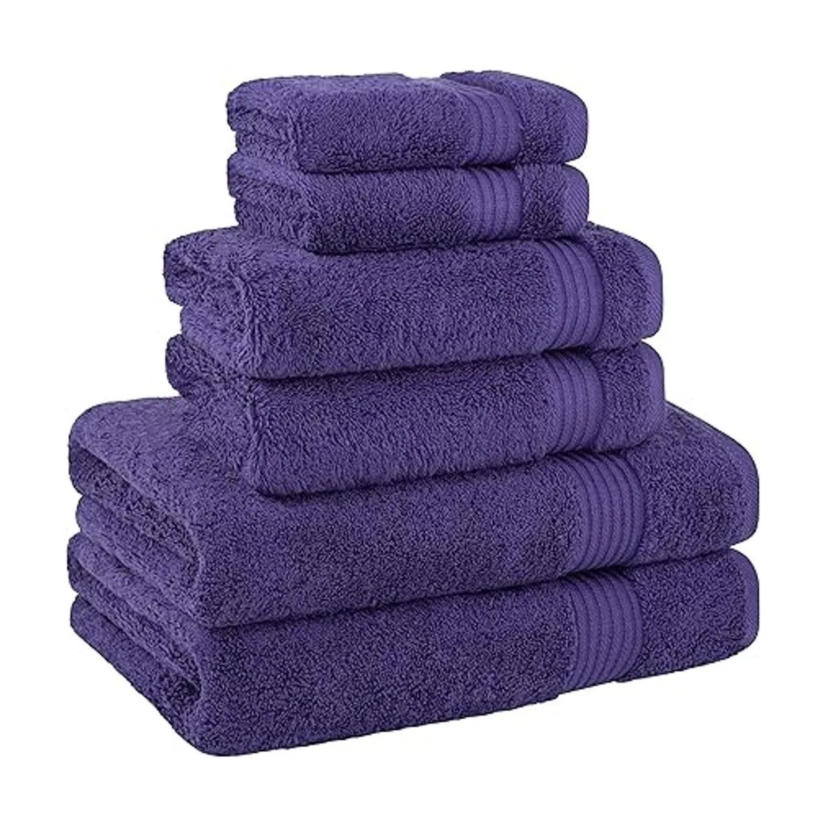 Juego de toallas de 6 piezas de algodón turco absorbentes_5