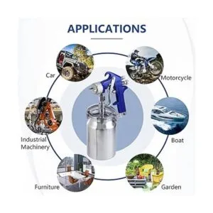 Pistola de pulverización de alimentación de sifón de alto_5
