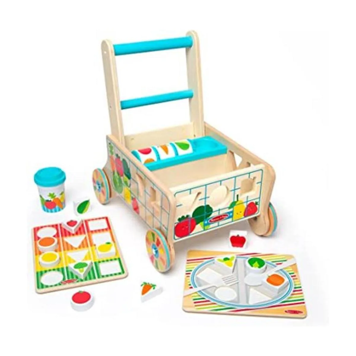 Melissa Doug Juguete y rompecabezas de carrito de_1