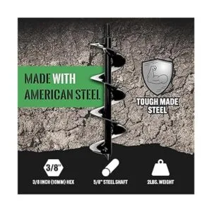 Power Planter taladro gurú de bricolaje de 3 x 12 pulgadas_3