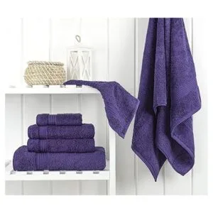 Juego de toallas de 6 piezas de algodón turco absorbentes_2