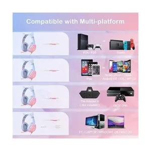 PHNIXGAM Auriculares para juegos para PS4 PS5 Xbox One_5