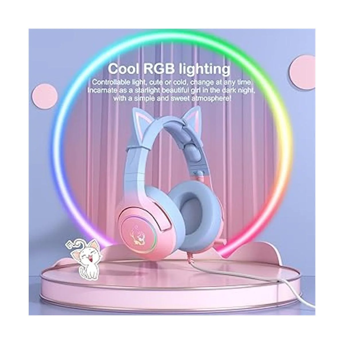 PHNIXGAM Auriculares para juegos para PS4 PS5 Xbox One_4