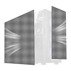 Paquete de 2 fundas y ventiladores de policarbonato de_1