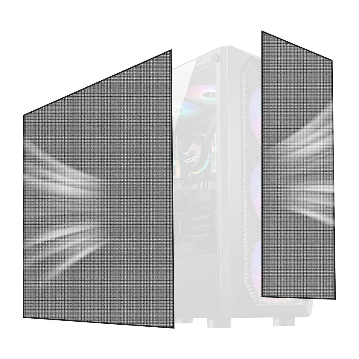 Paquete de 2 fundas y ventiladores de policarbonato de_1