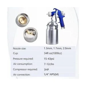 Pistola de pulverización de alimentación de sifón de alto_4