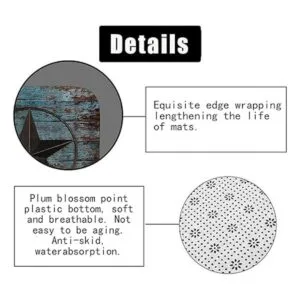 CamilleAndrew Juego de 4 botas de sombrero vaquero_6