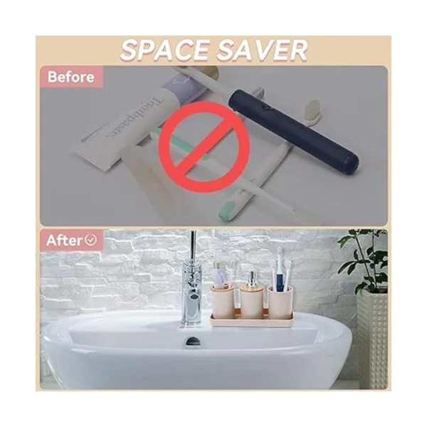 SLDIYWOW Juego de 8 accesorios de baño beige juego de_4