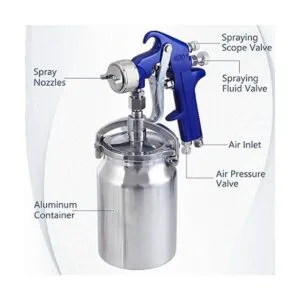 Pistola de pulverización de alimentación de sifón de alto_3
