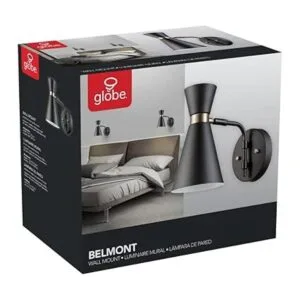 Globe Electric 65855 Belmont Aplique de pared con 1 luz_7