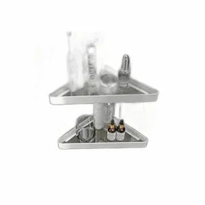 Estante de cristal para pared organizador de ducha_1