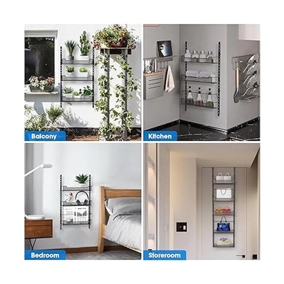 VyGrow Organizador de despensa sobre la puerta de 8_6