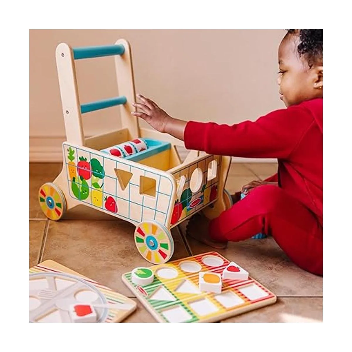 Melissa Doug Juguete y rompecabezas de carrito de_5