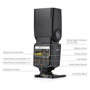 Powerextra Flash profesional de cámara DF400 Speedlite_3