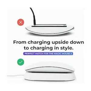 Ascrono Estación de carga compatible con Apple Magic_3