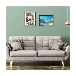 Golden State Art Marco de madera negra de 12 x 16_3