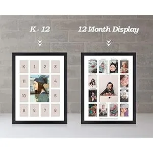 Golden State Art Marco de madera negra de 12 x 16_2