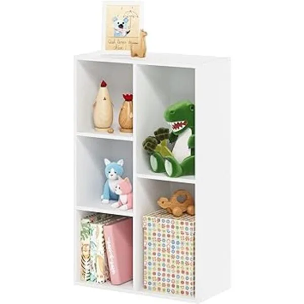 Furinno Luder Estante abierto de 5 cubos sin_5