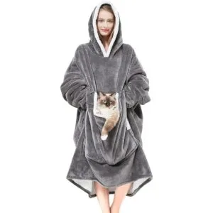 Cozystar Manta con capucha y bolsillo gigante Pet Wont_1