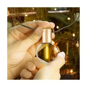 Cadena de luces para interiores G50 con 20 bombillas LED_2