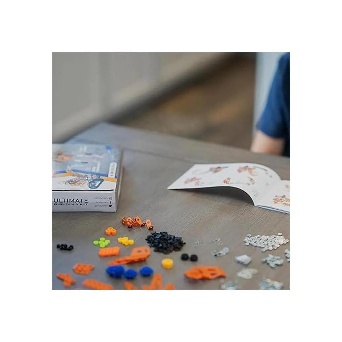 MALUVRIAN Erector Set para niños y niñas kits de modelo_2