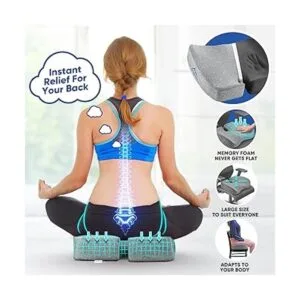 EverRest Seat Cushion for Office Chair Large Firm Memory_5