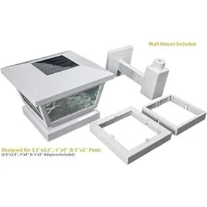 Classy Caps FS100W Fairmont Tapa de poste solar 5 x 5_6