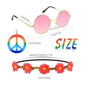 TUPARKA Juego de 60 piezas de accesorios para disfraz con_2