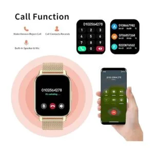 Popglory Reloj inteligente de recepción de llamadasdial_2