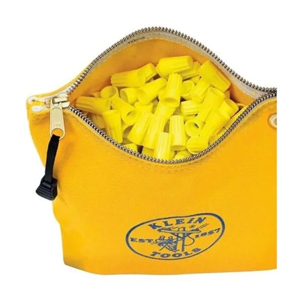 Klein Tools Bolsa de lona con cremallera organizador de_3