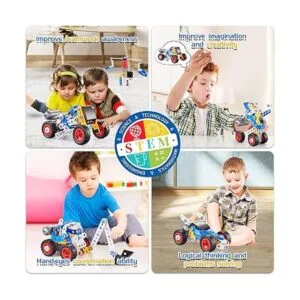 Erector Juego de juguetes para niños de 6 a 12 años_5