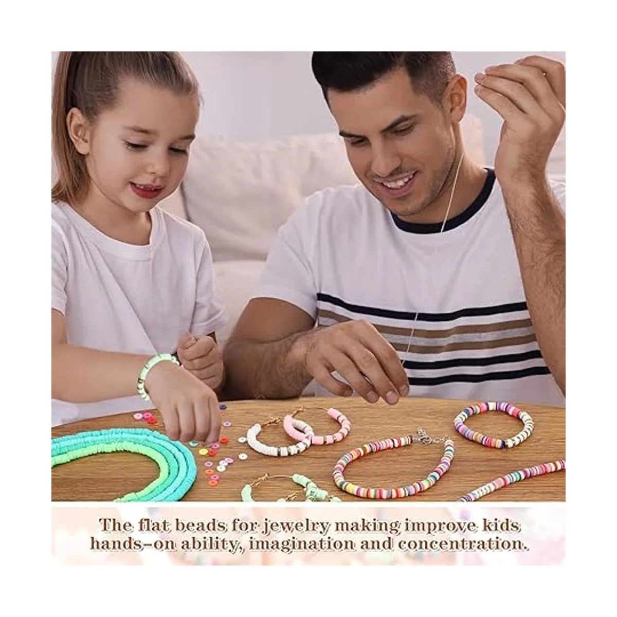 38000 cuentas de arcilla polimérica de 100 hebras de_3