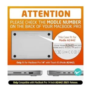 SUPCASE Unicorn Beetle Series Funda para MacBook Pro de_2