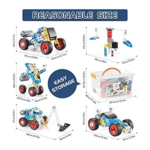 Erector Juego de juguetes para niños de 6 a 12 años_2