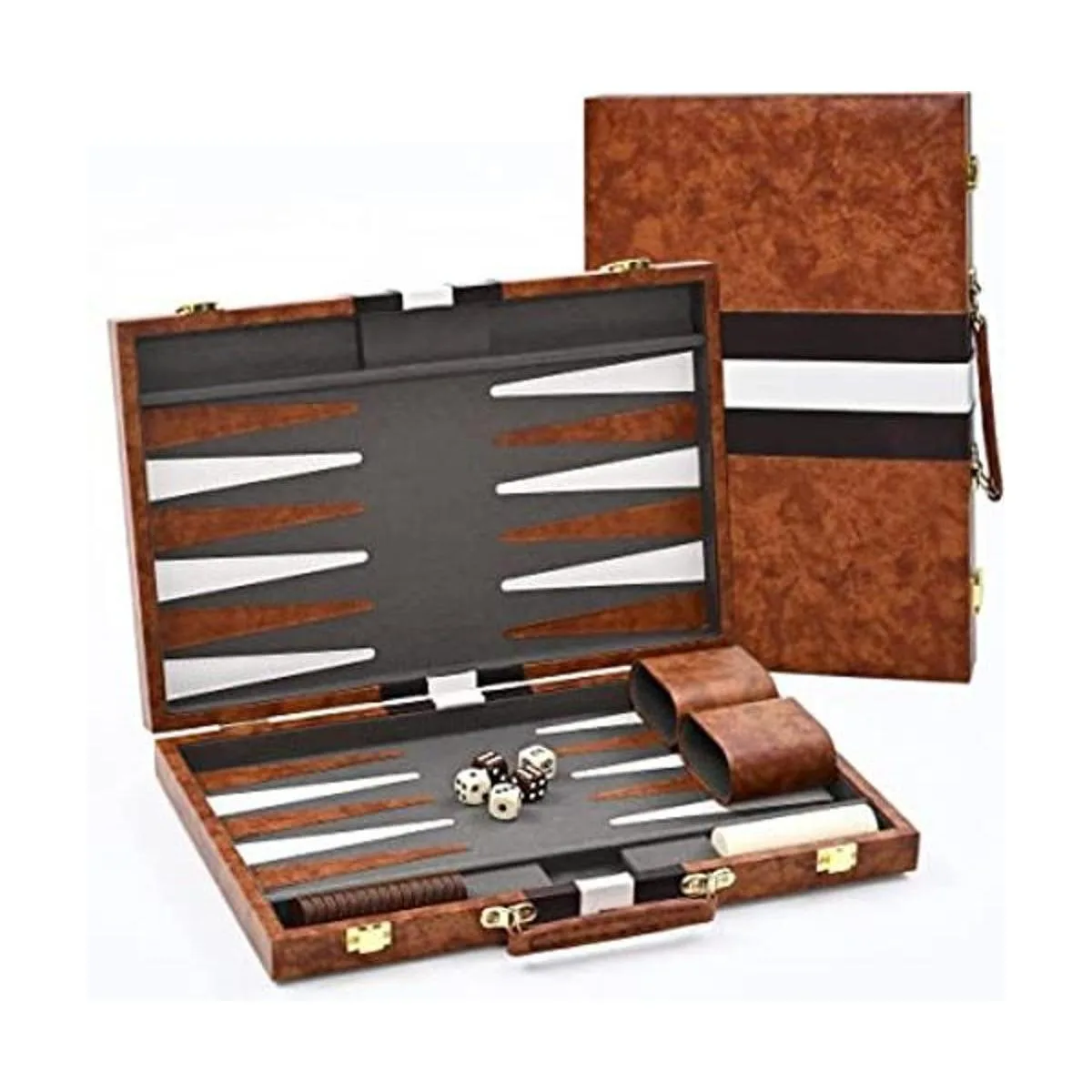 ropoda Juego de mesa Backgammon 15 pulgadas para adultos_1
