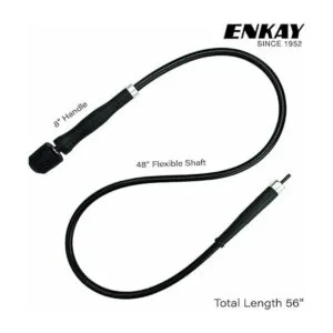 ENKAY Eje flexible resistente con portabrocas sin llave_2