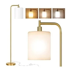 Lámparas de pie para sala de estar moderna luz LED de_1