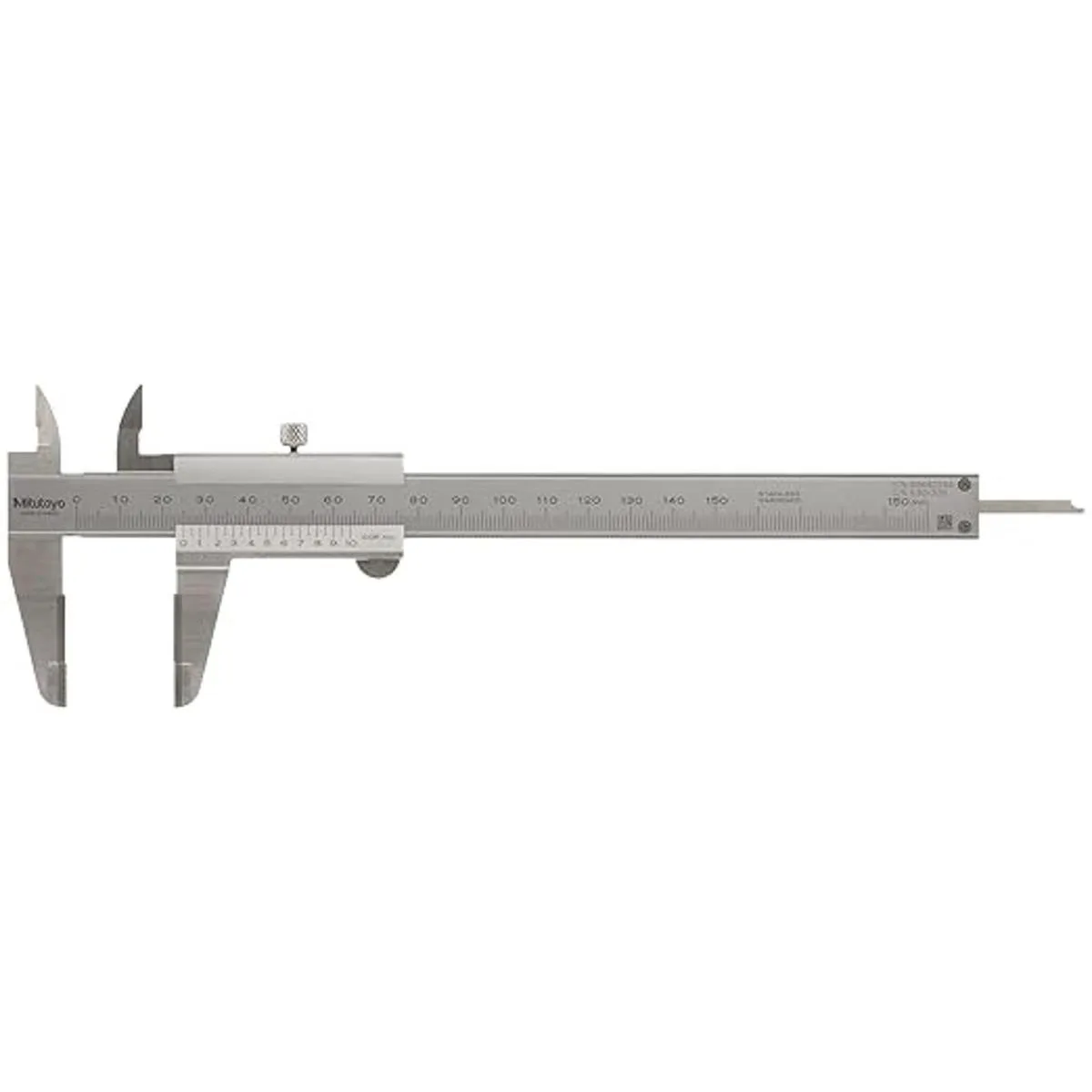 Vernier calibrador en sistema métrico. De Mitutoyo 1_1