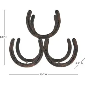 Foster Centeno Horseshoe Encimera 3 Estante de metal y_5