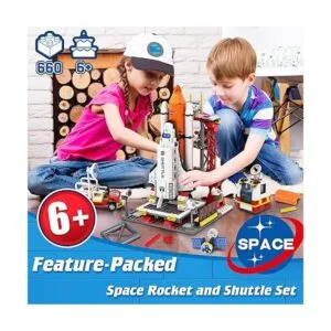 City Space Exploration Shuttle Toy Juegos de bloques de_2