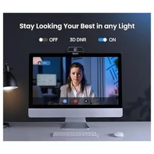 Enther Cámara web de transmisión 4K MAXHUB con micrófono_6